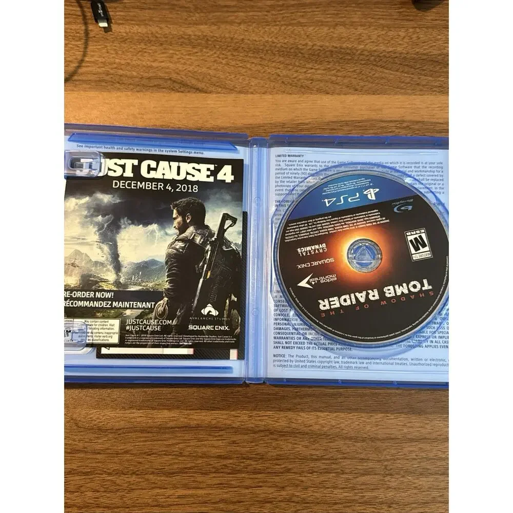 Shadow Of The Tomb Raider PS4